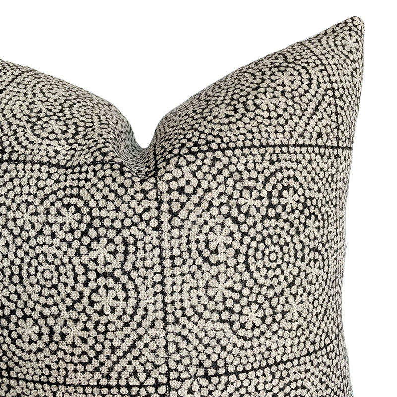Black 20x20 outlet pillow cover