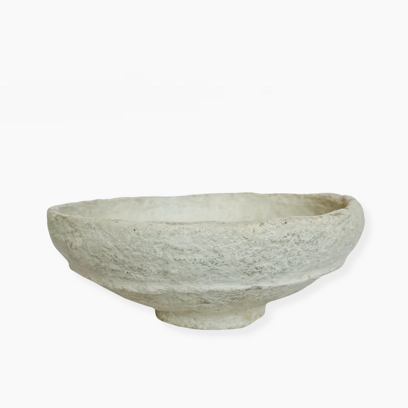 Decorative Paper Mache Bowl | Large