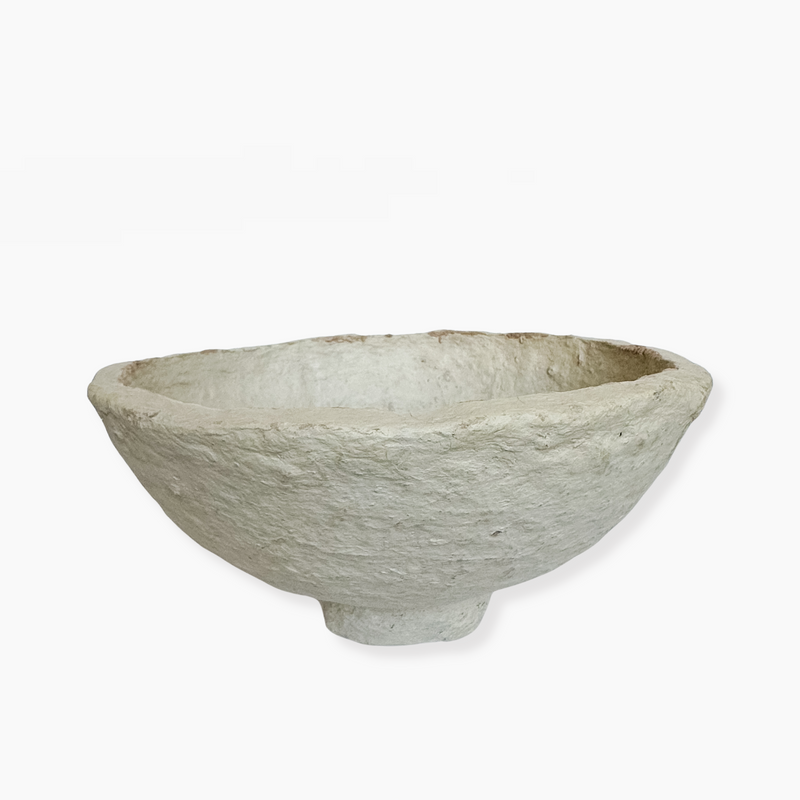 Decorative Paper Mache Bowl | Large