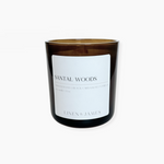 Santal Woods | Natural Woodwick Candle