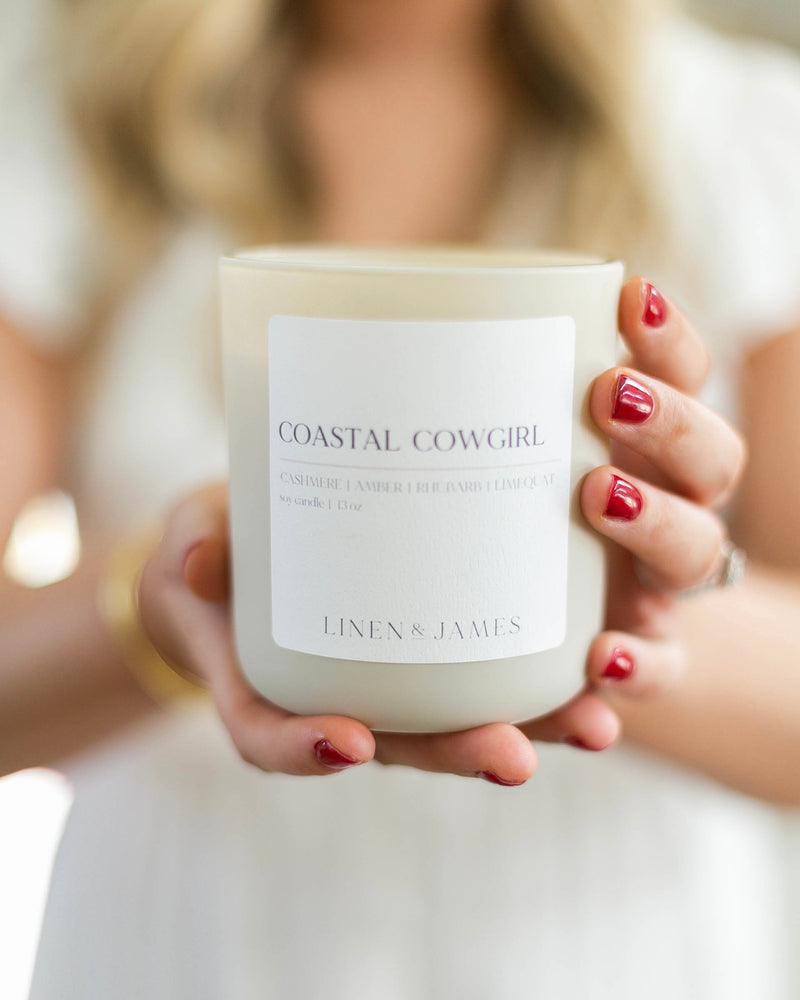 Coastal Cowgirl | Natural Woodwick Candle