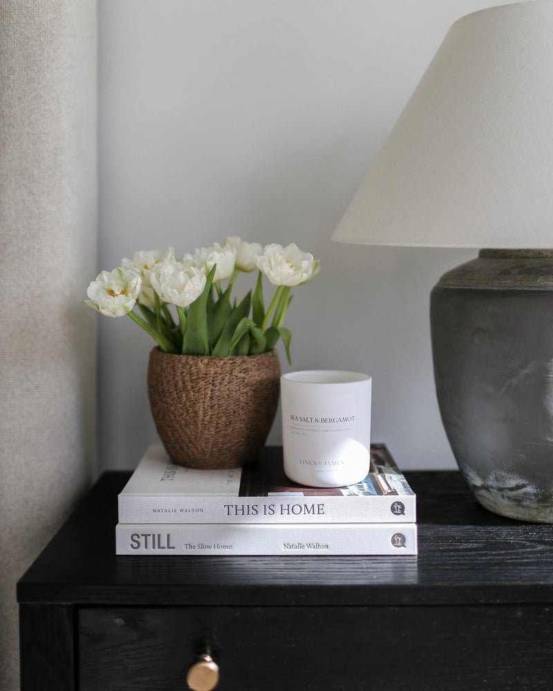 Sea Salt & Bergamot | Natural Woodwick Candle