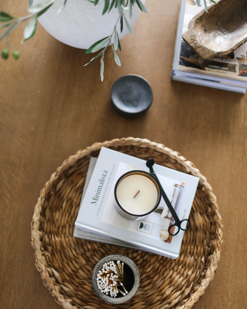 Santal Woods | Natural Woodwick Candle