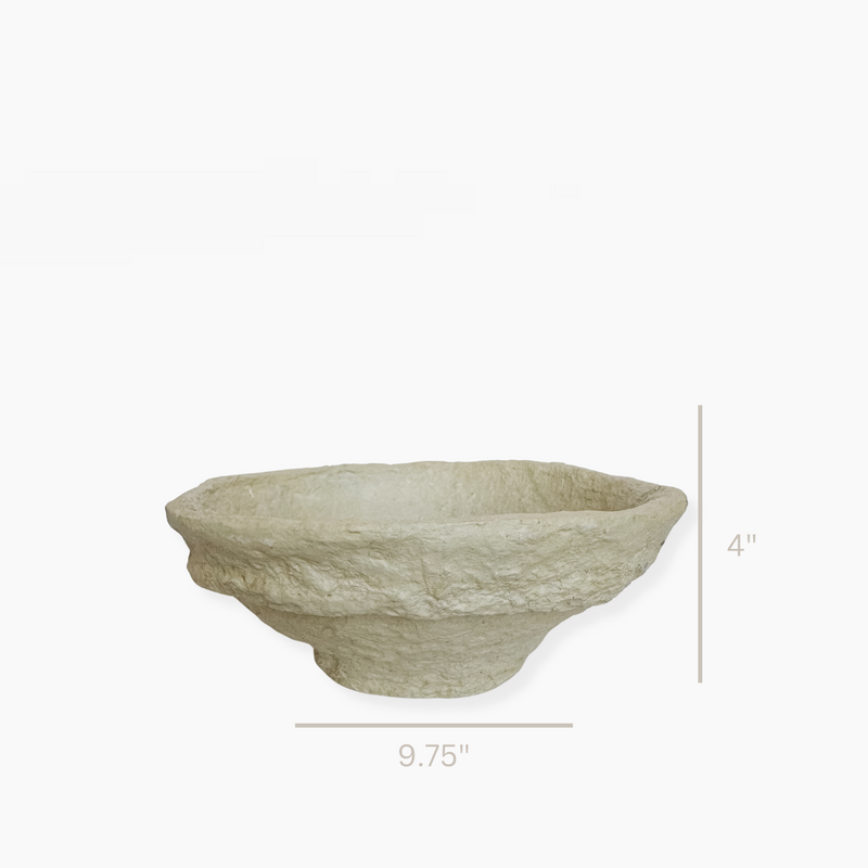 Decorative Paper Mache Bowl | Small