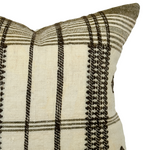 Ezra | Tan Brown Indian Wool Pillow Cover