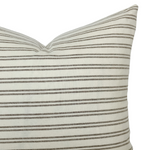 Hewitt | Ivory Brown Stripe Pillow Cover