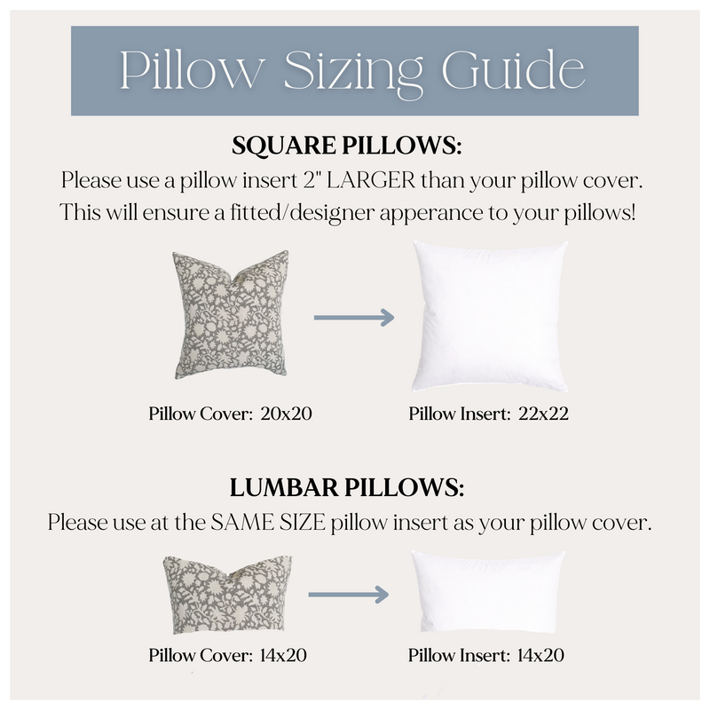 Feather Down Pillow Insert