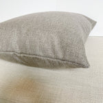 Dune |  Woven Beige Outdoor Pillow Cover