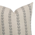 Eden | Flax Linen Handblock Pillow Cover