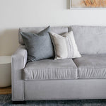 Blaine | Charcoal Linen Pillow Cover