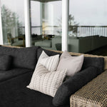 Dune |  Woven Beige Outdoor Pillow Cover