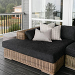 Dune |  Woven Beige Outdoor Pillow Cover