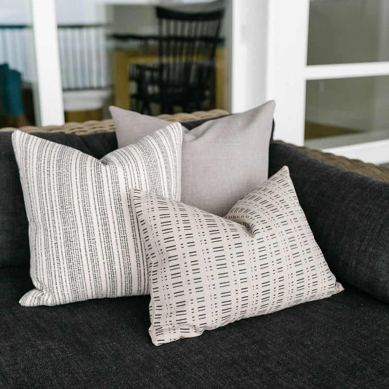 Dune |  Woven Beige Outdoor Pillow Cover
