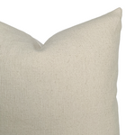 Mabel | Natural Woven Ivory Pillow Cover